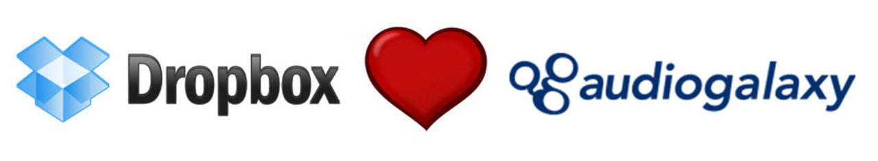 Dropbox köper Audiogalaxy