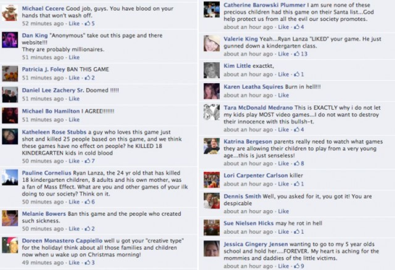 Hatkampanj mot Mass Effect efter gårdagens skolskjutning