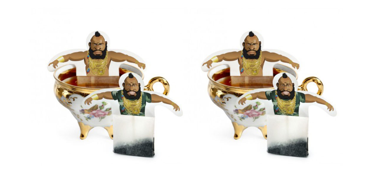 Mr Tea chillar i T-koppen