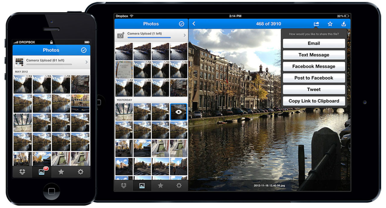 DropBox 2.0 släppt till iOS