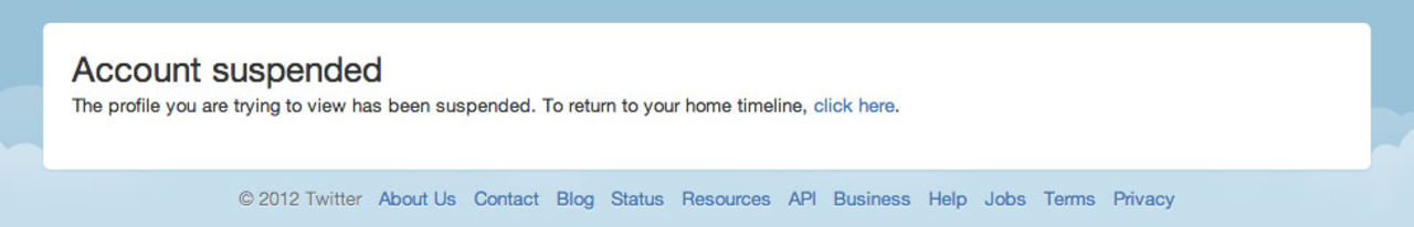 Anonymous Twitter-konto nedstängt