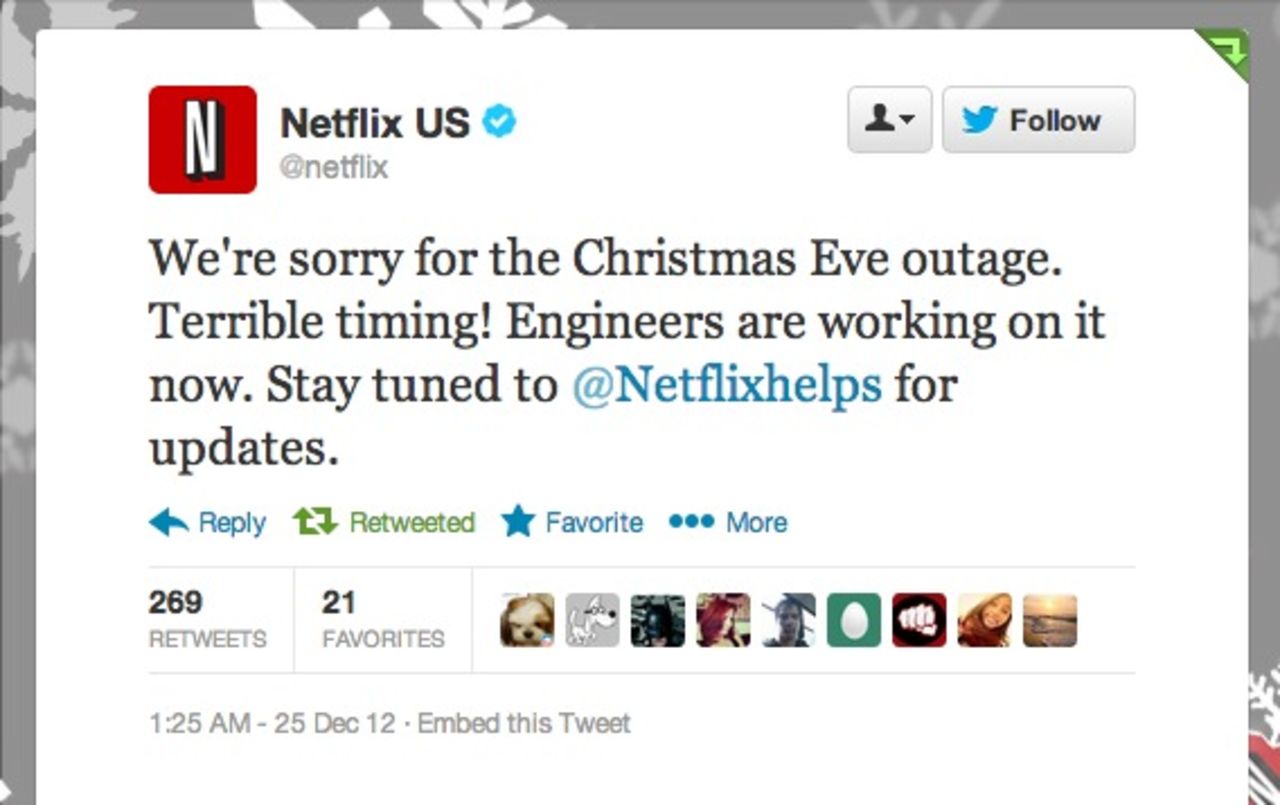 Netflix nere över hela världen