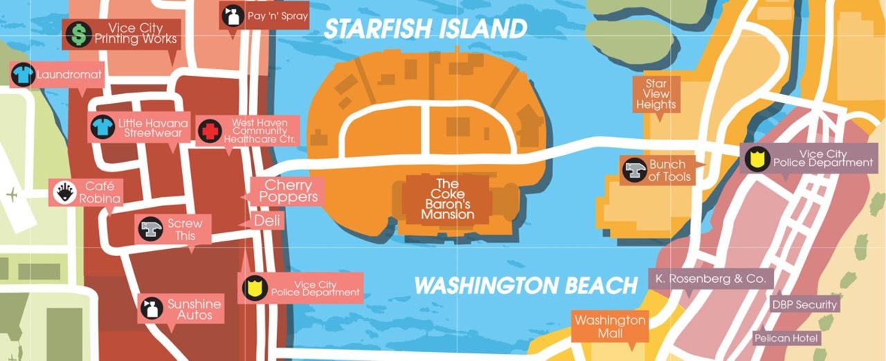 Högupplösta Grand Theft Auto-kartor