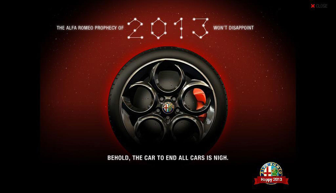 Alfa Romeo 4C dyker upp nästa år