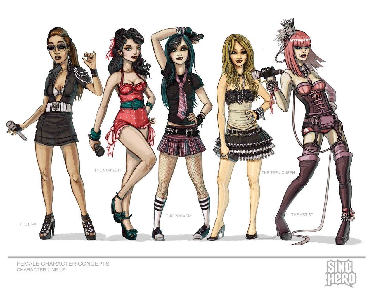 Bilder från Sing Hero