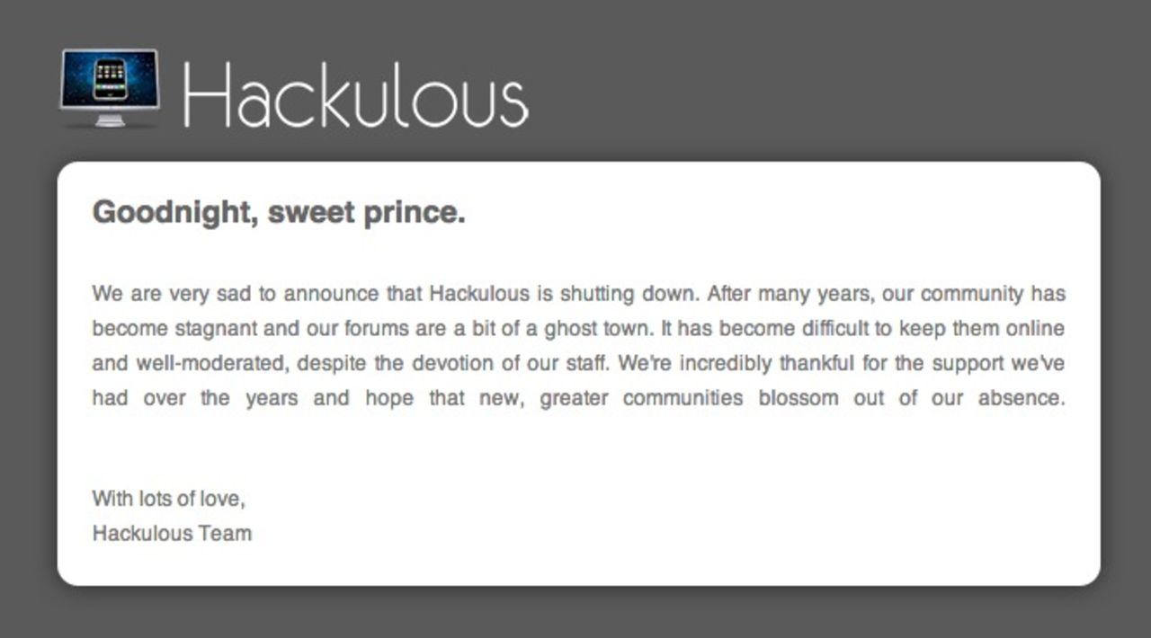 Pirat-community för iOS stänger ner