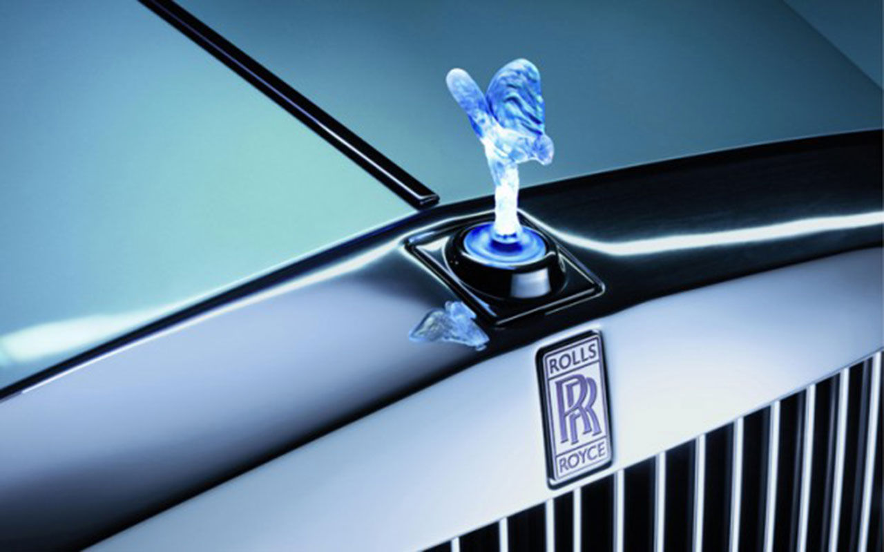Spirit of Ecstasy går nu att få upplyst