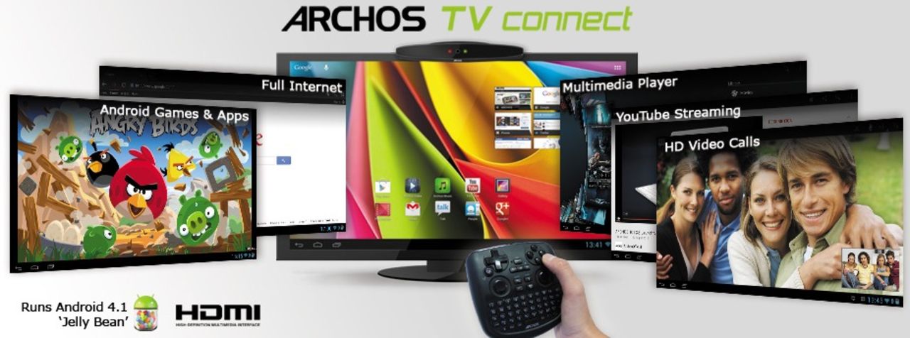 Archos visar upp TV connect