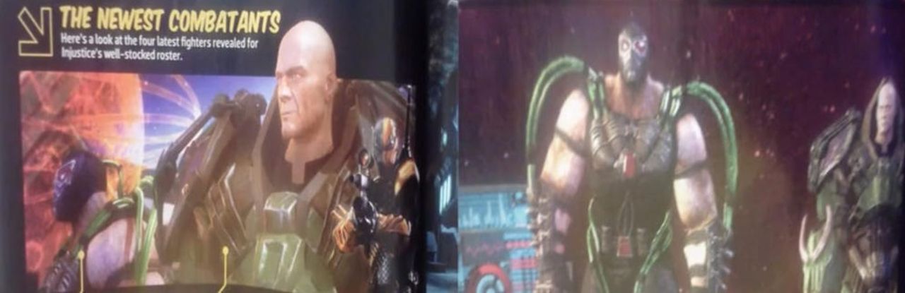 Lex Luthor och Bane till Injustice: Gods Among Us