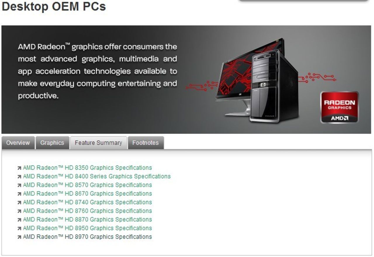 Lenovo märker om Radeon HD 7950 som Radeon HD 8950