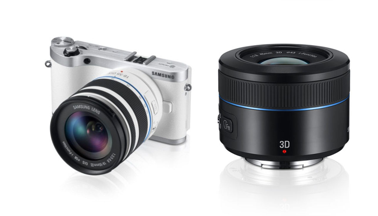 Samsung NX300 filmar i 3D