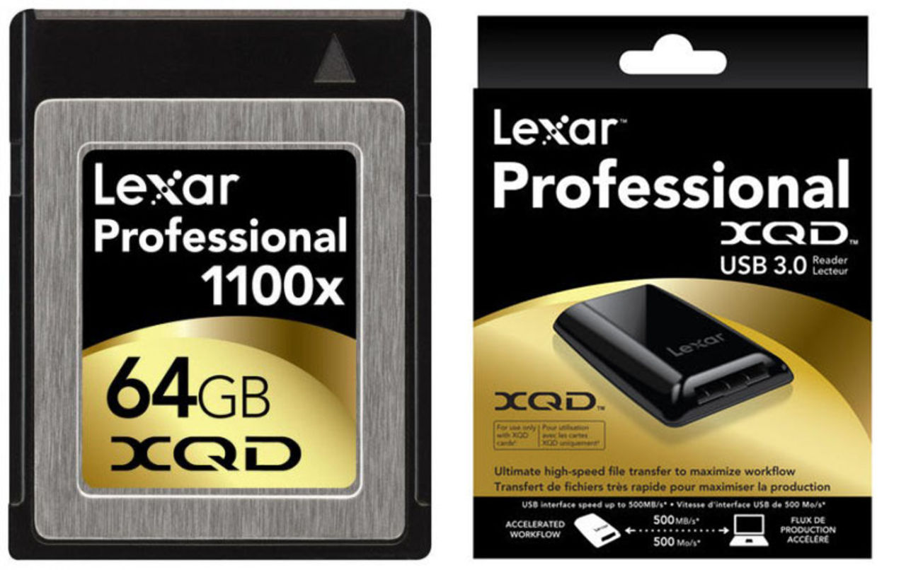 Lexar släpper XQD-kort