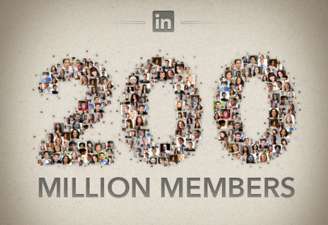 LinkedIn har nu 200 miljoner medlemmar