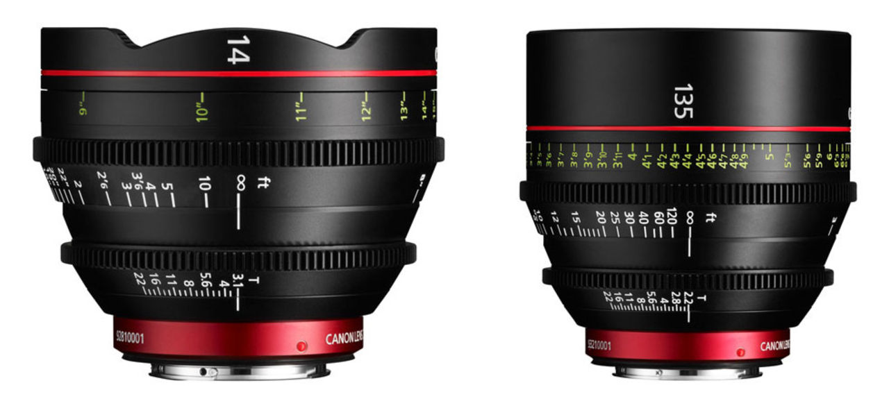 Nya filmobjektiv från Canon