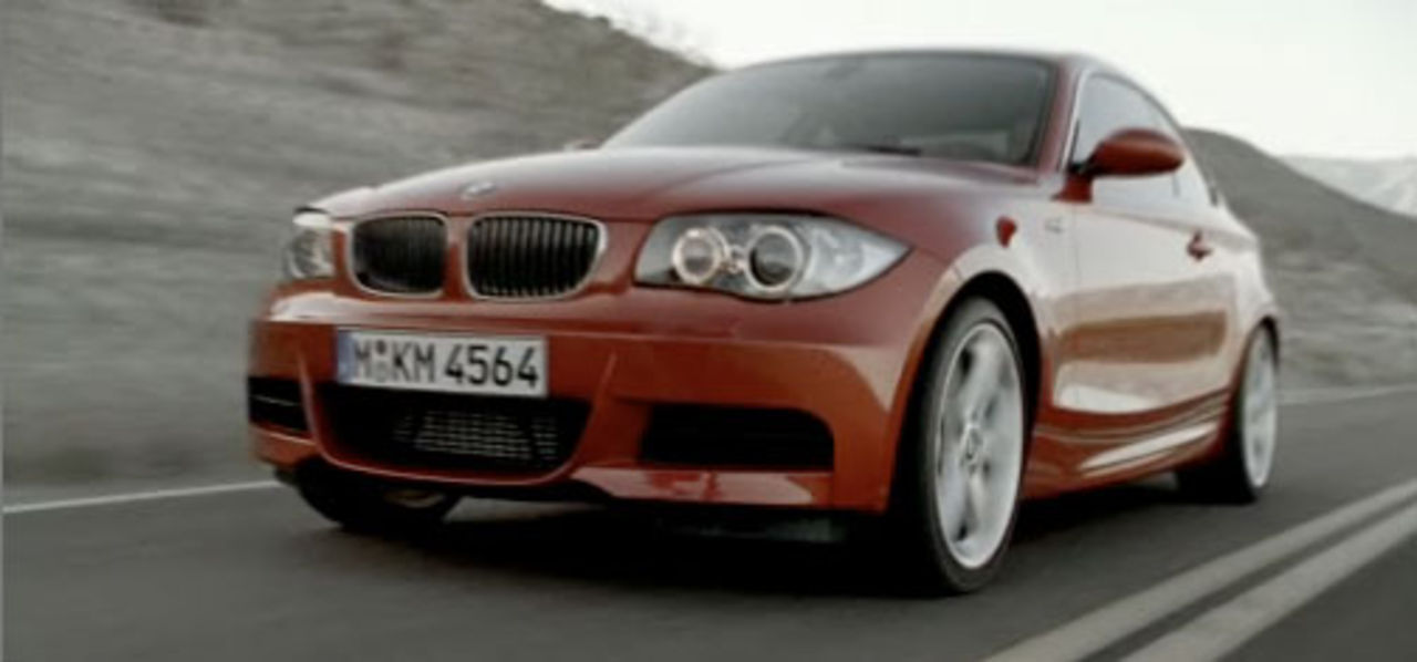 BMW 135 coupe finns nu att beskåda på BMW.de