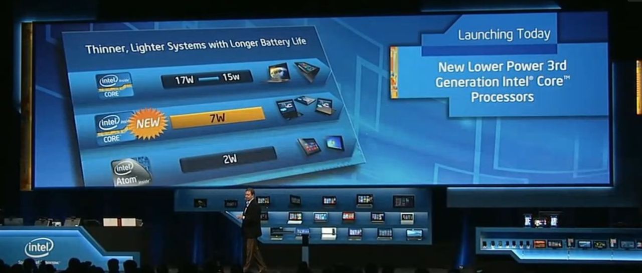 Intels 7 W processorer drar egentligen 13 W