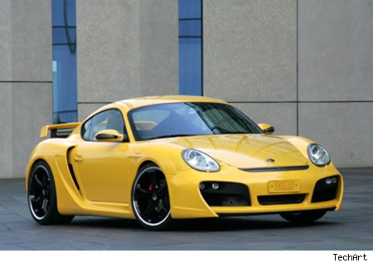 Techart breddar Porsche Cayman S