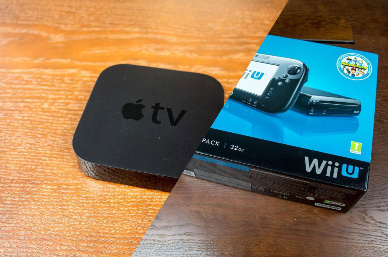 Buda på ett Wii U eller en Apple TV med Netflix