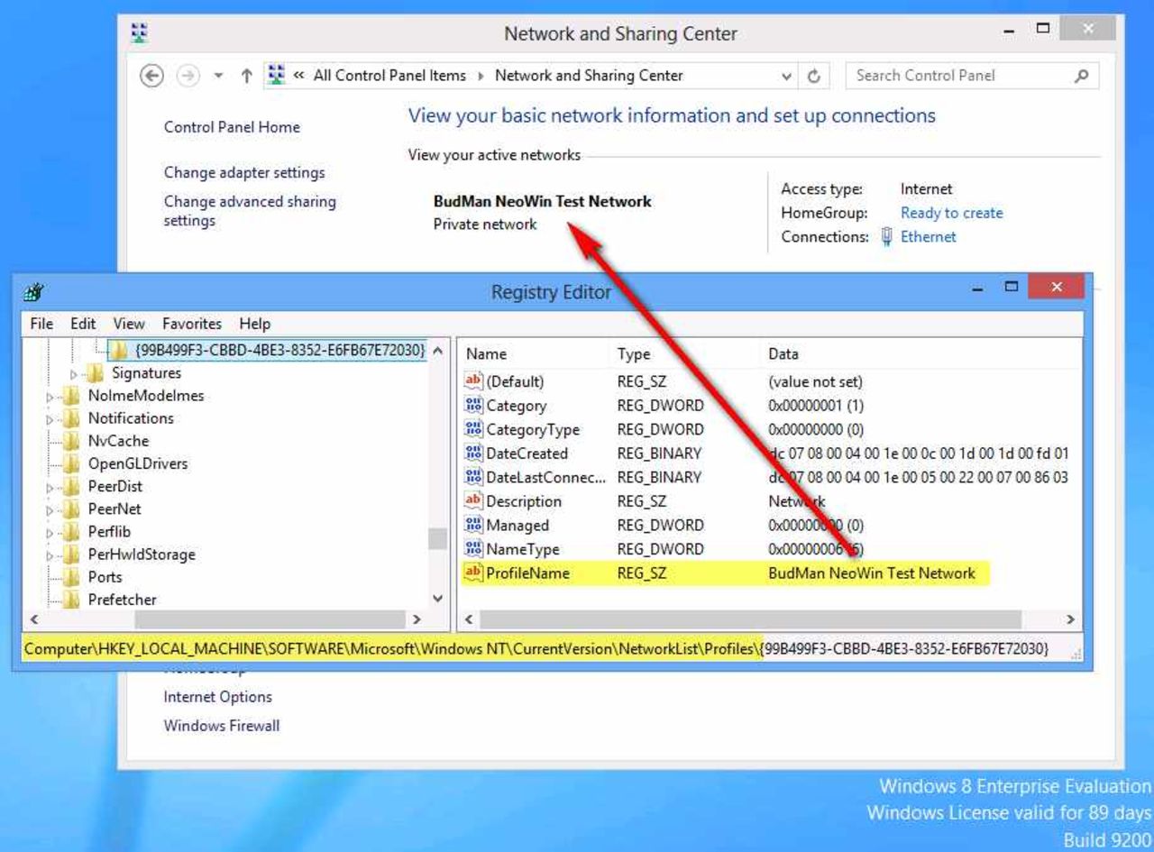 Kom åt en del inställningar för wifi i Windows 8