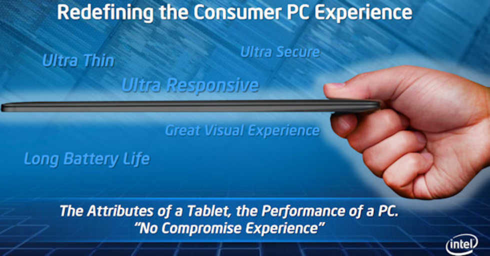 Intel ändrar definitionen av ultrabook
