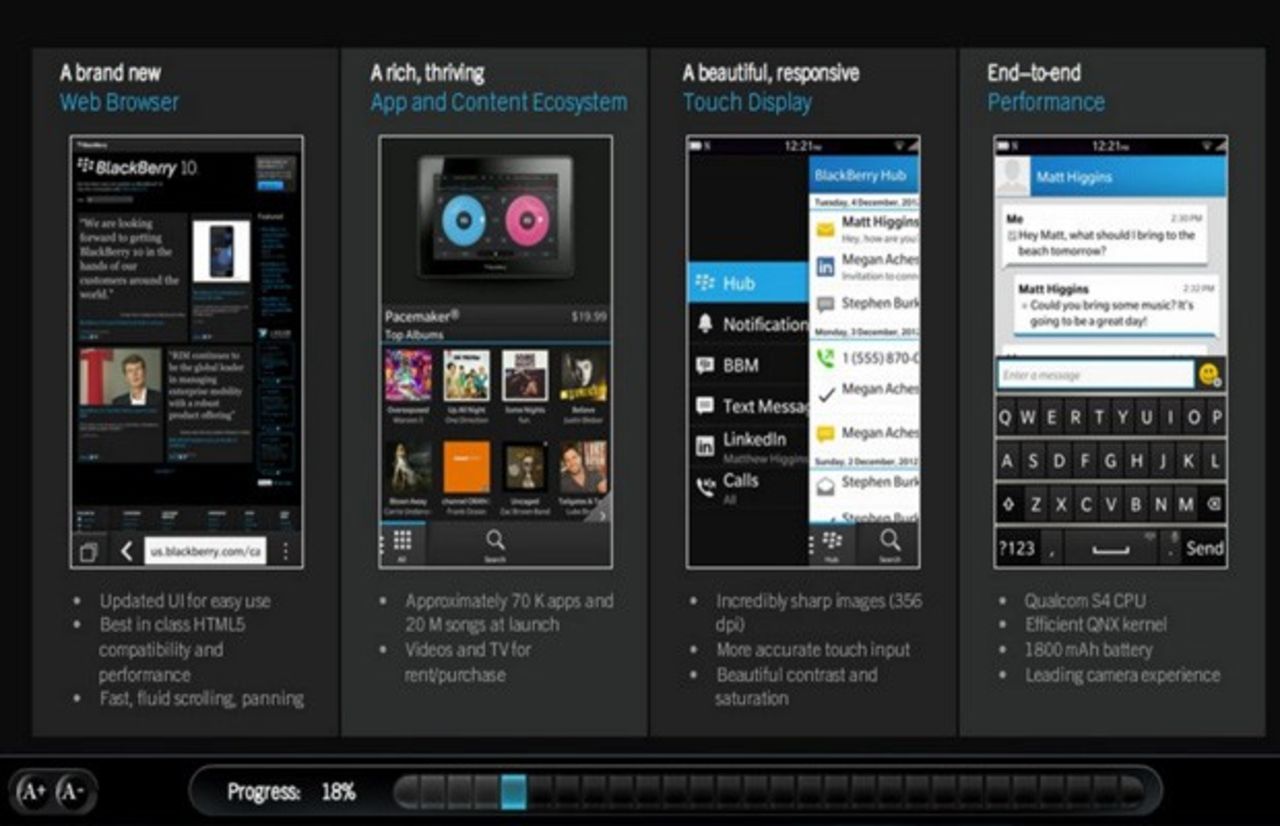 Mer läckor kring BlackBerry 10