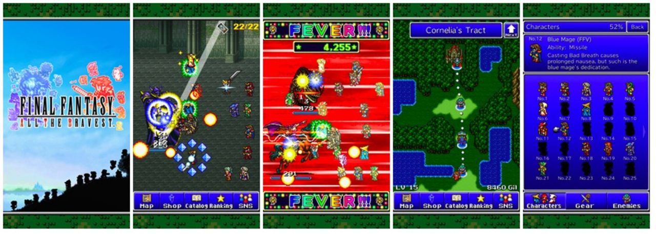 Final Fantasy: All The Bravest offentliggjort