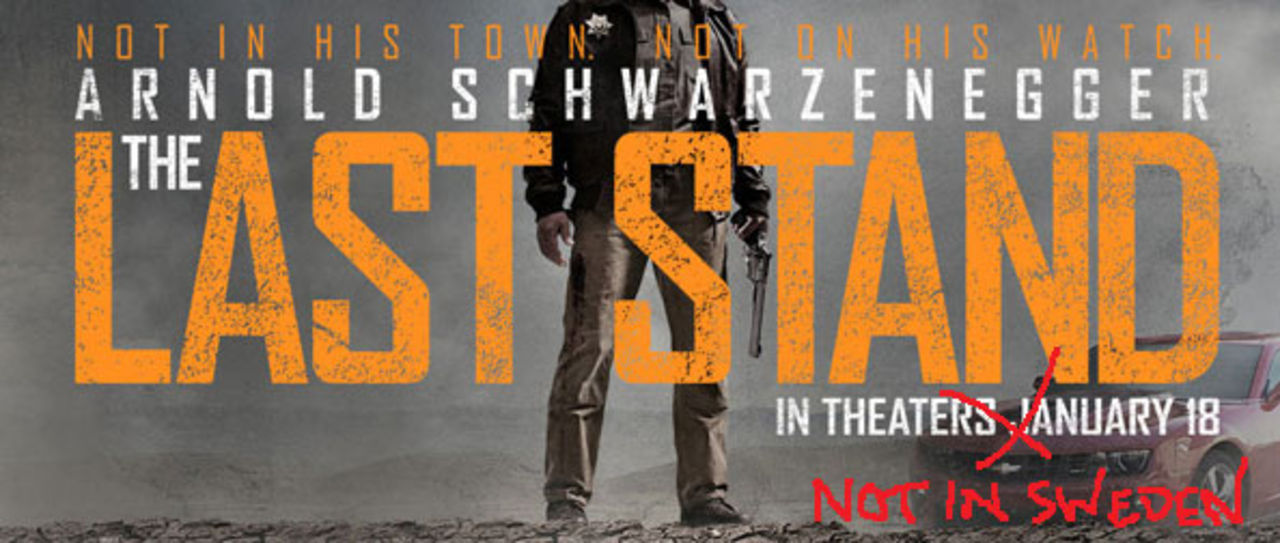 Arnold är tillbaka! (Men inte i Sverige)