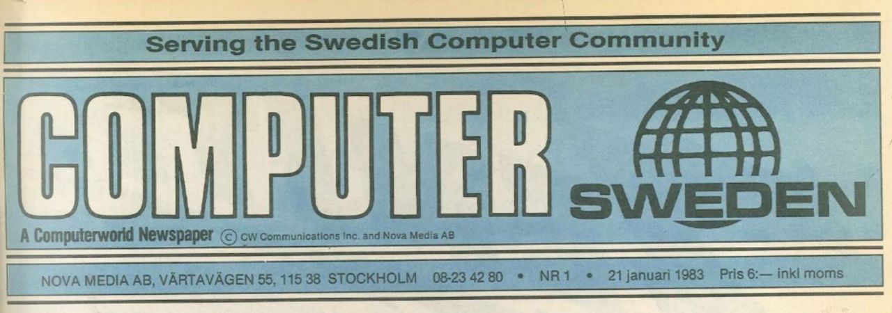 Tut i luren - Computer Sweden fyller 30 år idag