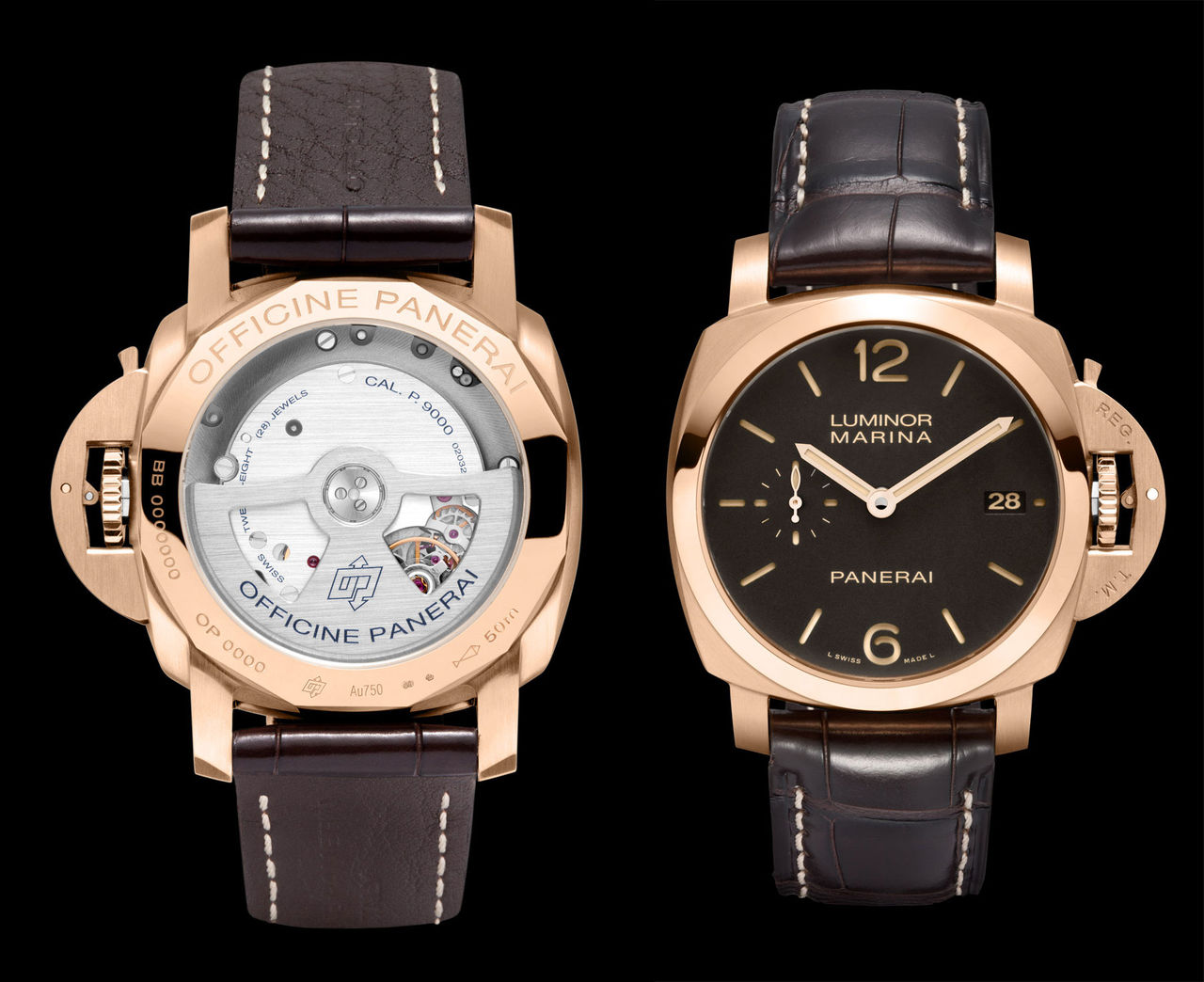 Nytt i rött guld från Panerai