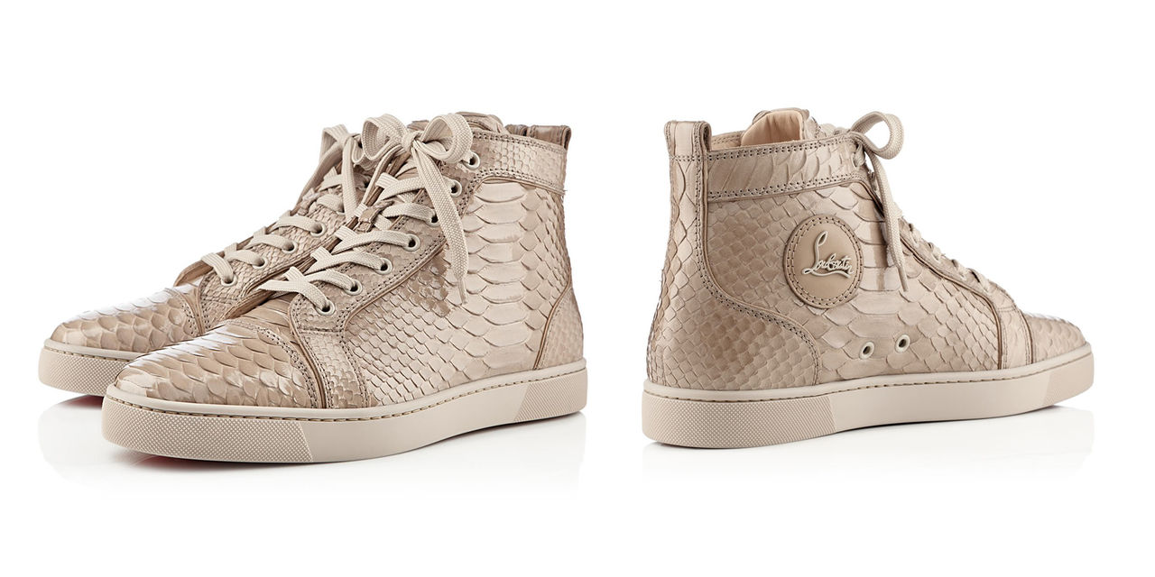 Skor i pytonskinn, kan det vara nåt?