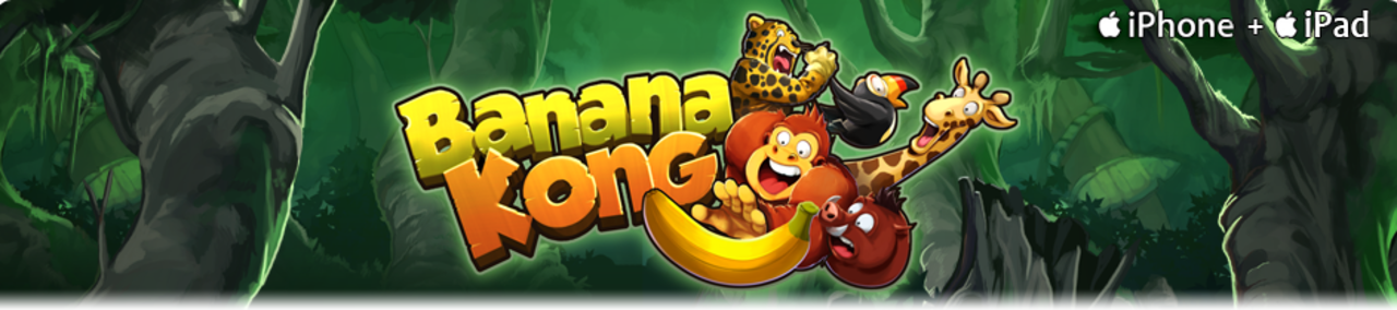 Banana Kong har svingat sig in på App Store
