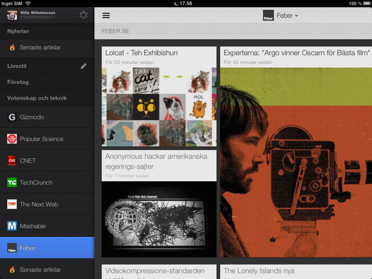 Ny version av Google Currents