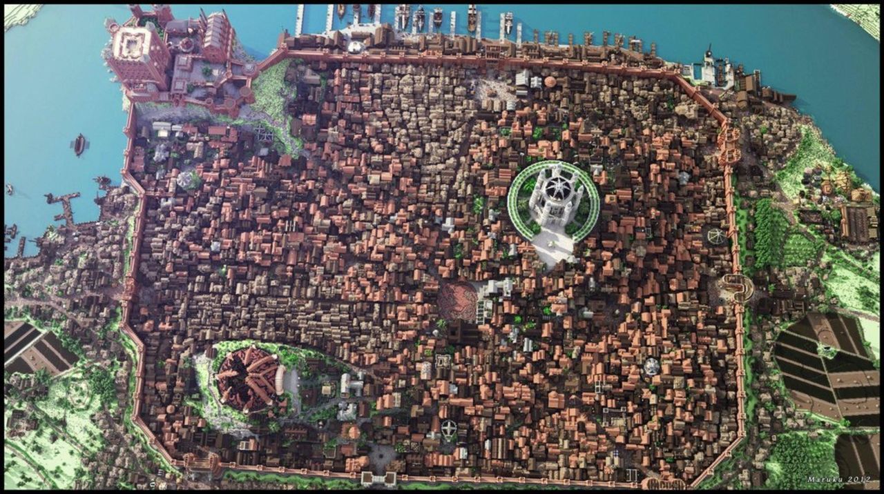 Kings Landing i Minecraft
