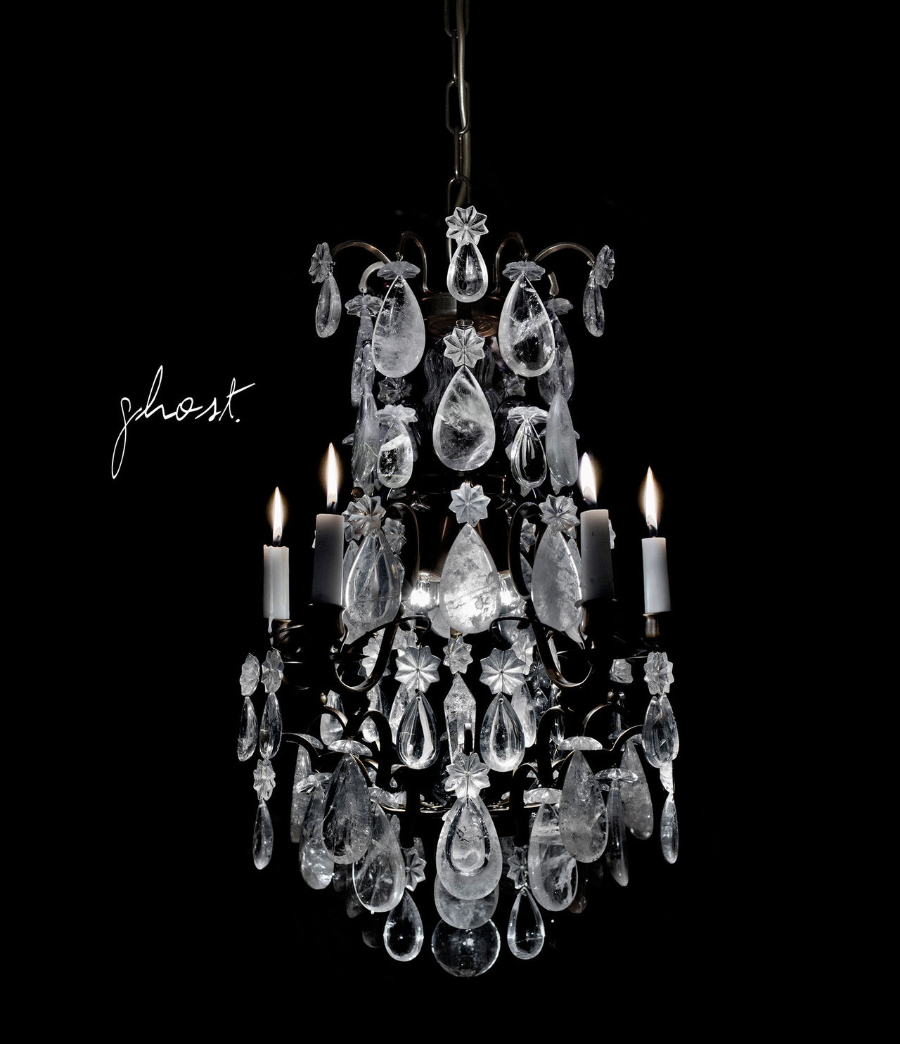 Kristallkrona med bergskristaller