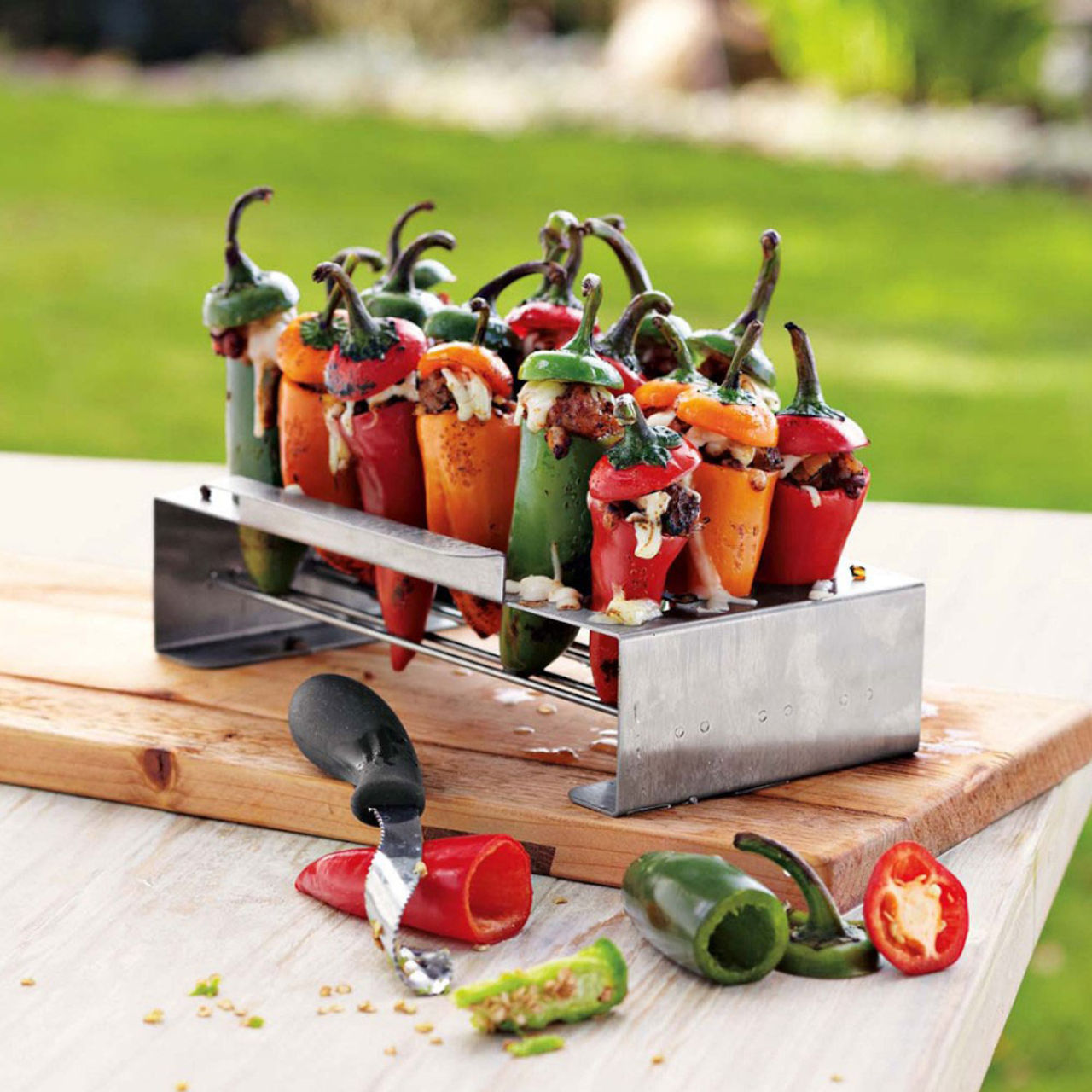 Smart sätt att grilla jalapeños på