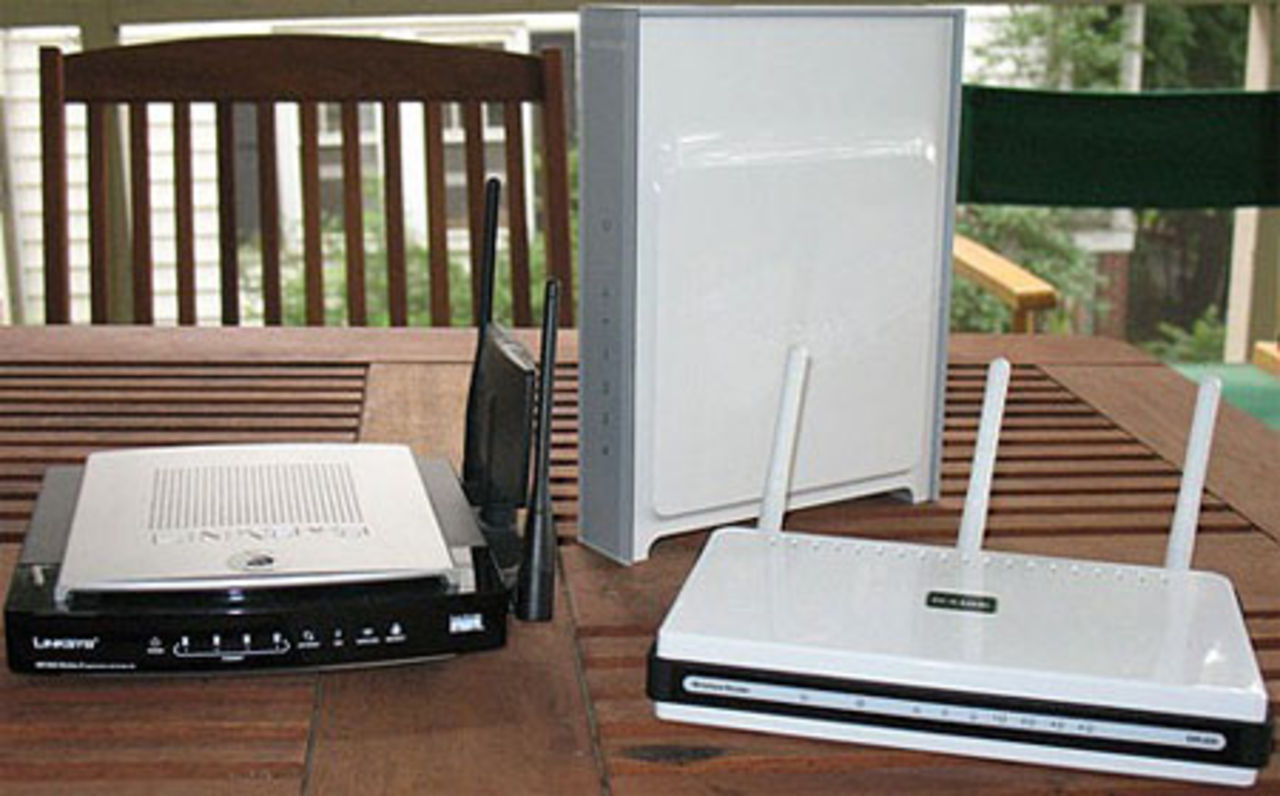 Trippeltest av 802.11n-routrar