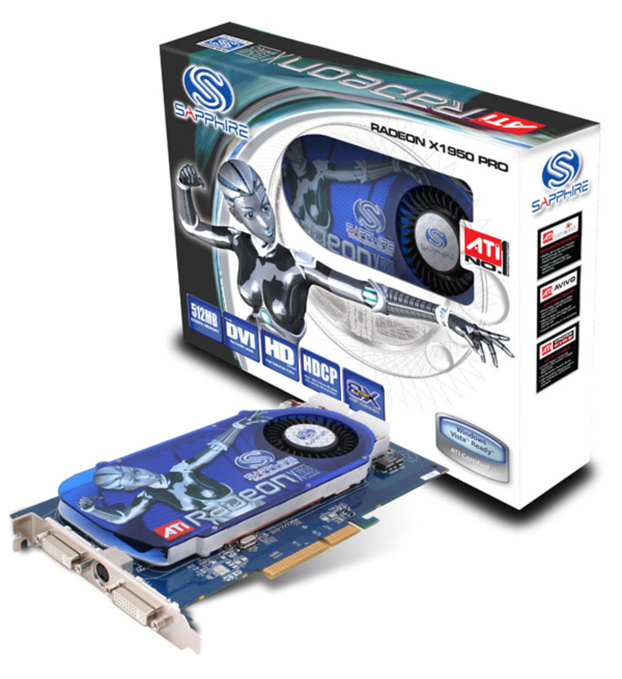 Radeon X1950 Pro för AGP