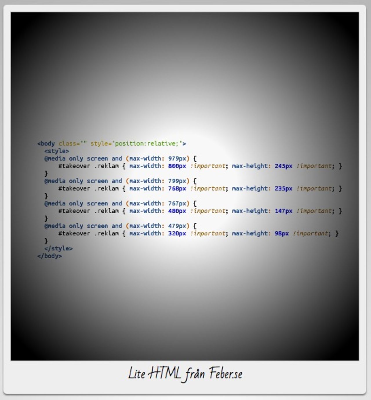 Fixa fina bilder på din kod med Instacode