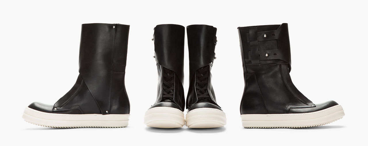 Militärkänga för fina gatan