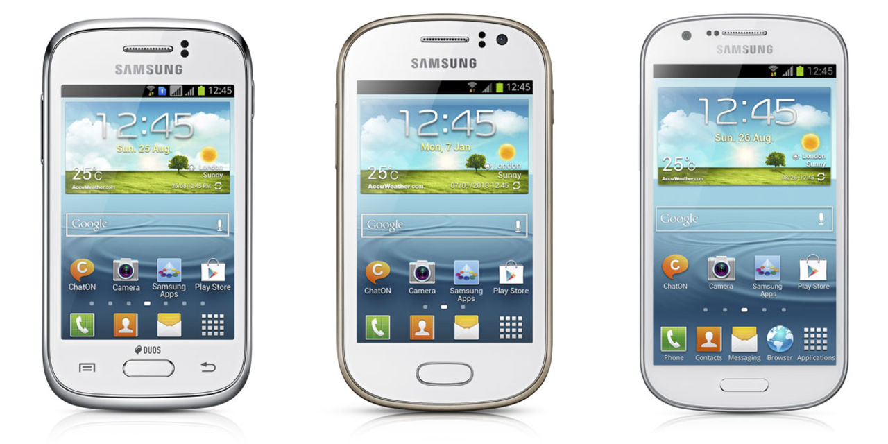 Tre nya Samsung Galaxy till Sverige