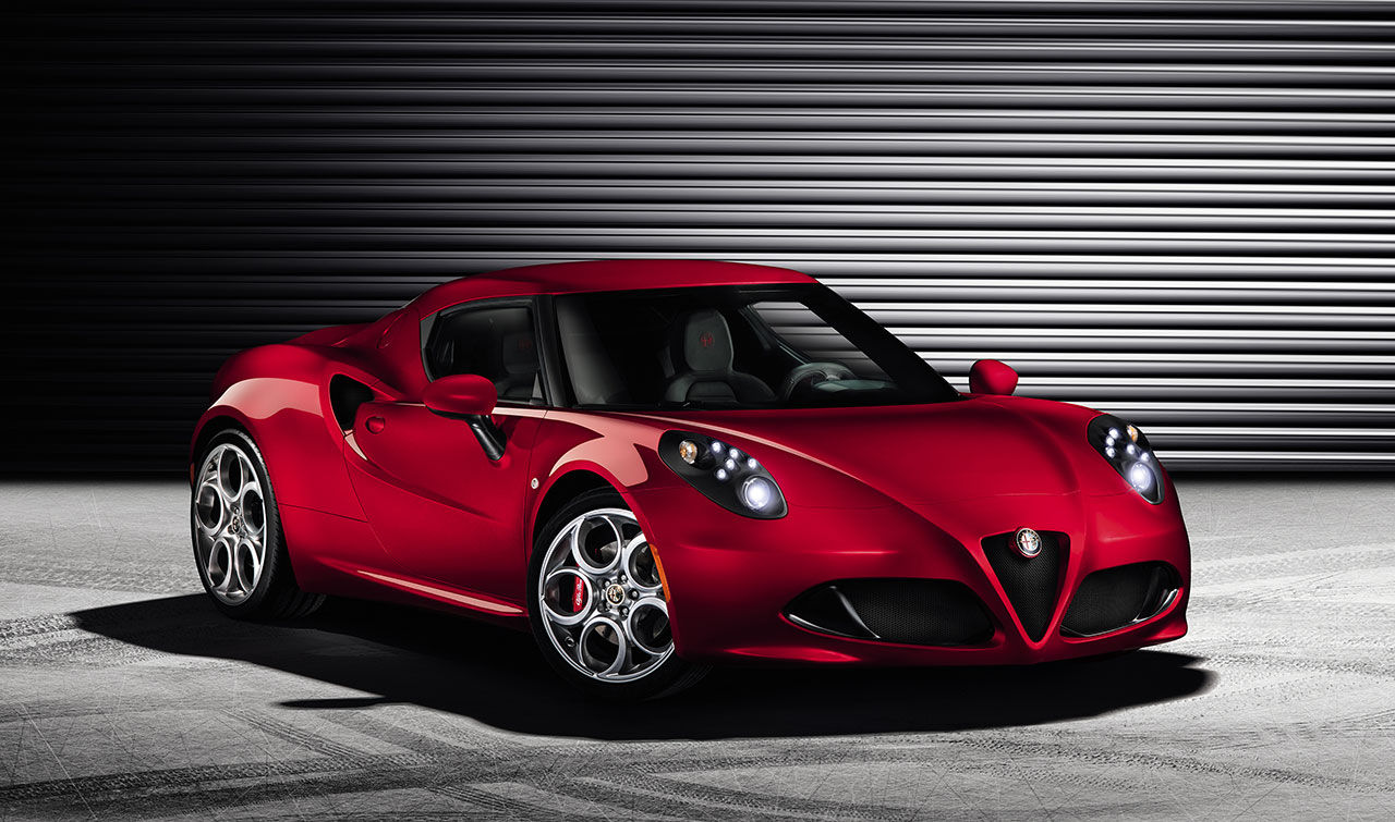 Världspremiär för Alfa Romeo 4C