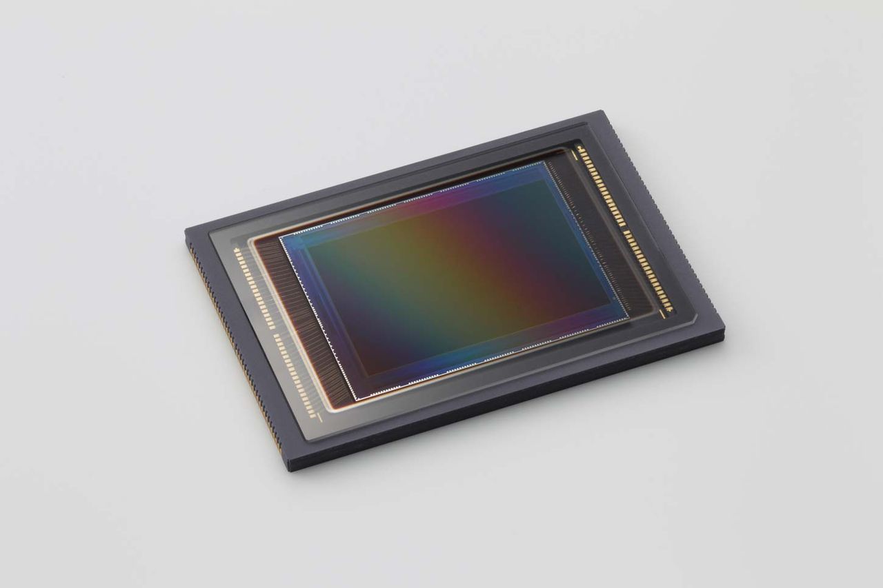 Såhär ser en CMOS-sensor ut i 40x förstoring