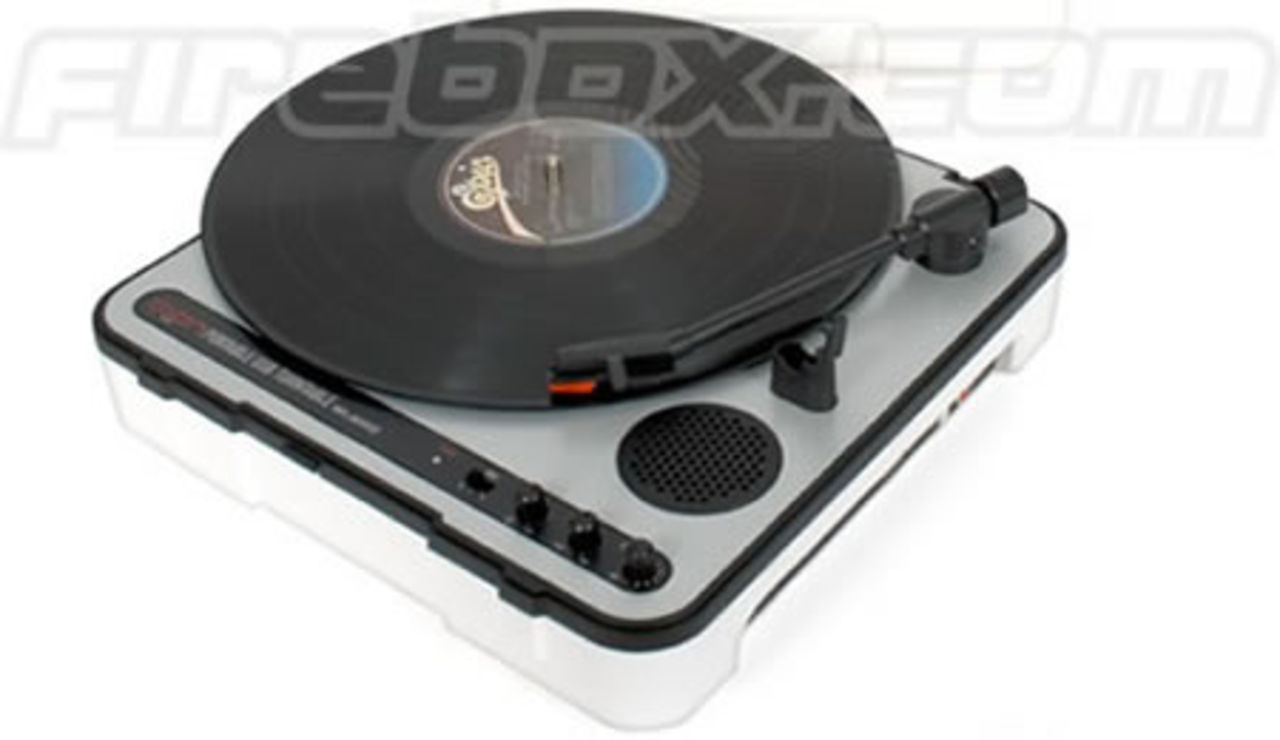 Bärbar USB-skivspelare