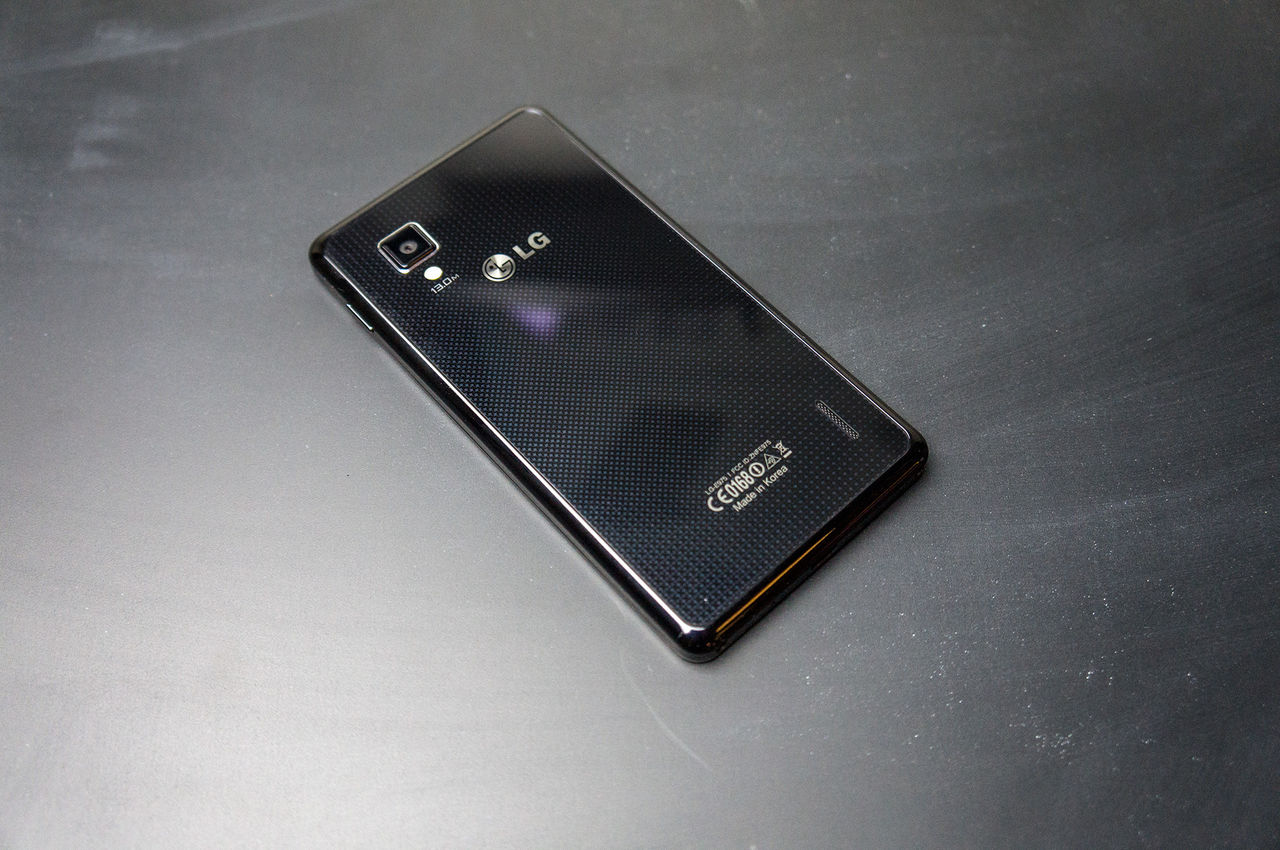 LG Optimus G på kontoret