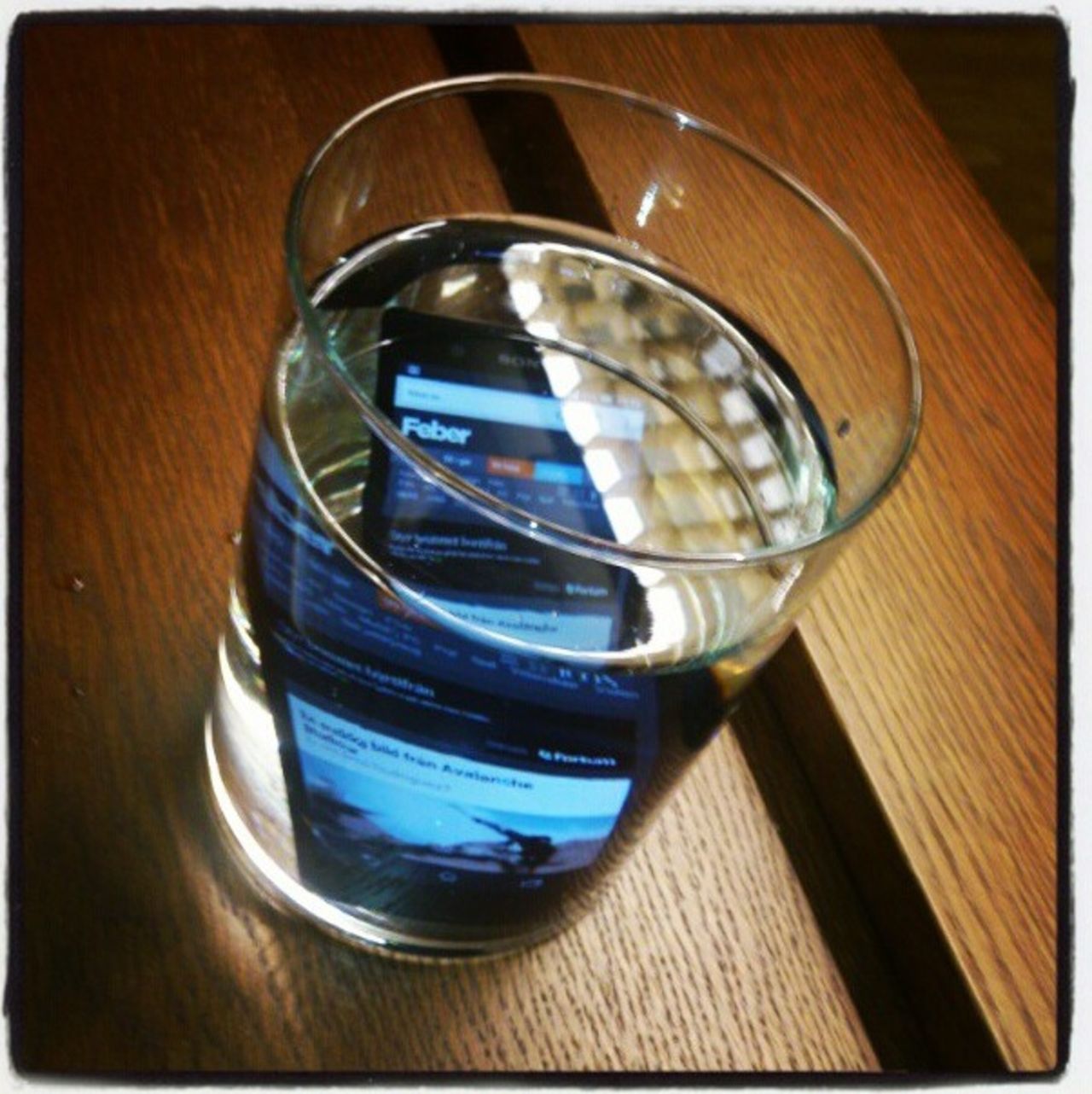 Sony Xperia Z som undervattenskamera