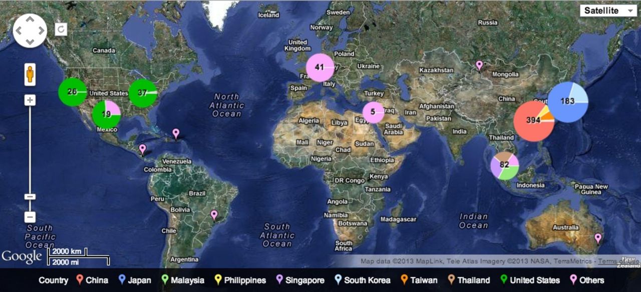 Här finns Apples leverantörer