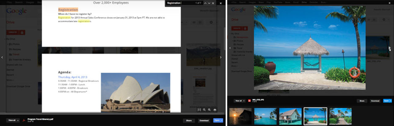 Google Drive får förhandsvisning