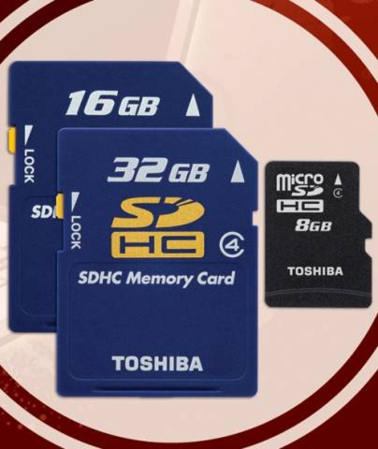 32GB minneskort från Toshiba