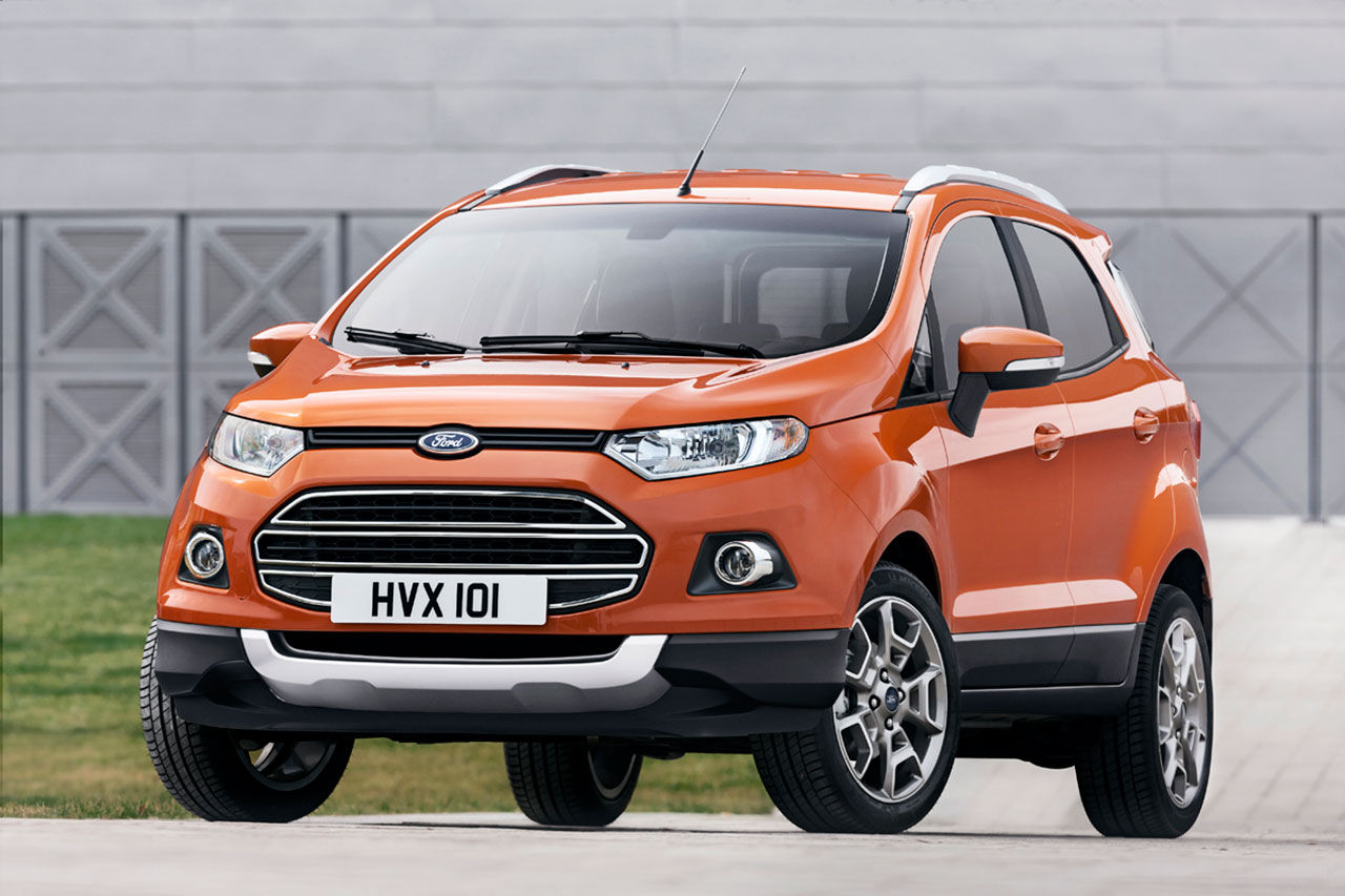 Fords Fiesta-baserade minisuv EcoSport presenterad