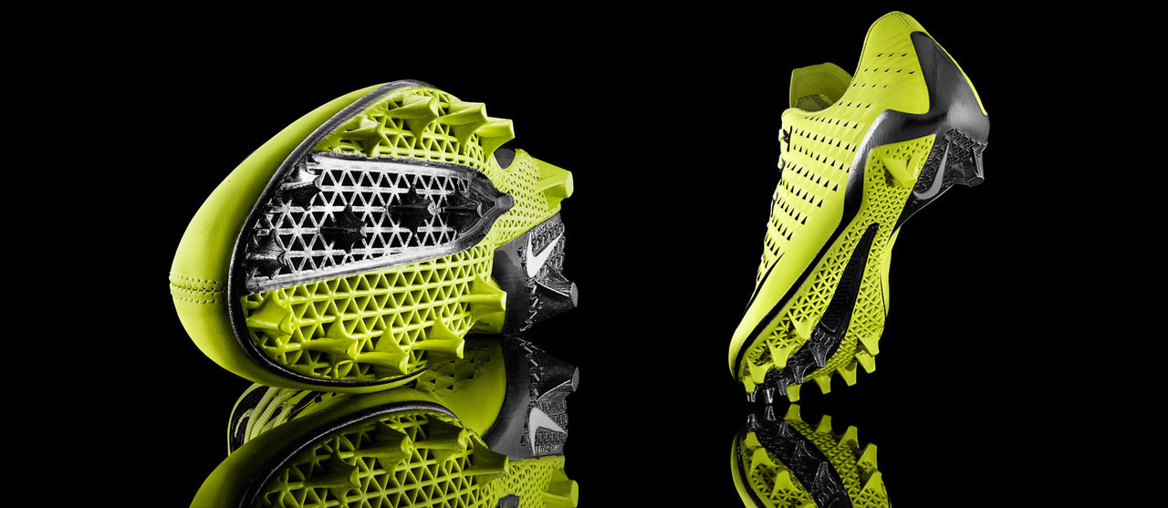 3D-skrivarteknik i Nikes nya fotbollsskor